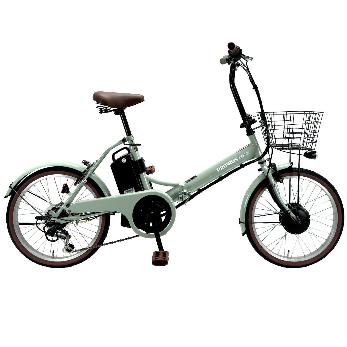 折りたたみ電動アシスト自転車20インチ P-206E