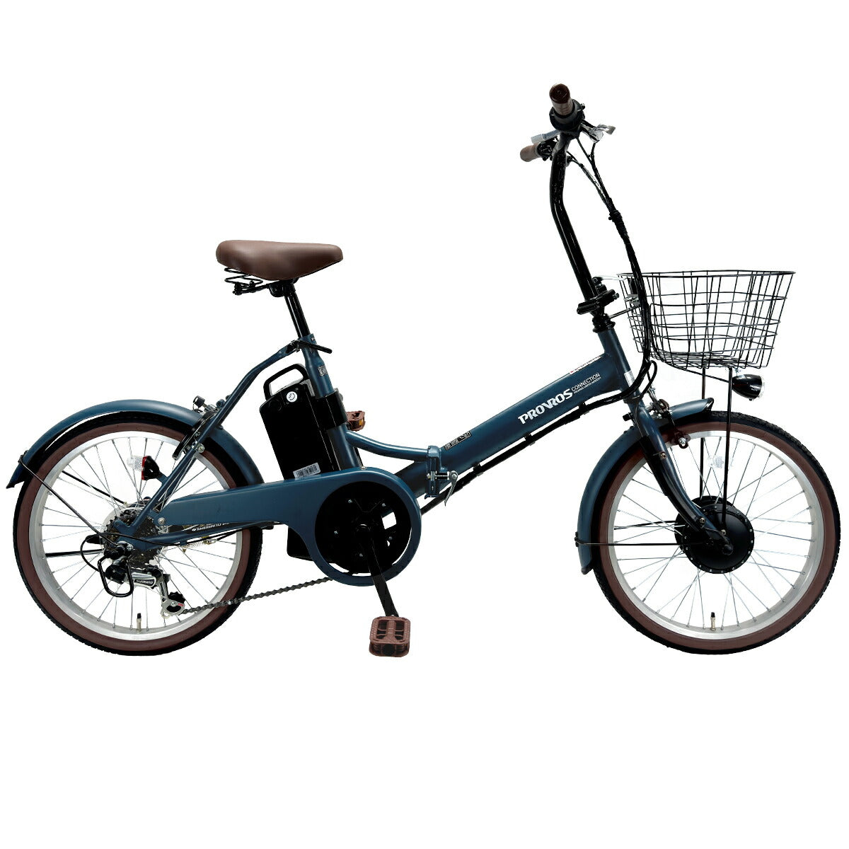 折りたたみ電動アシスト自転車20インチ P-206E