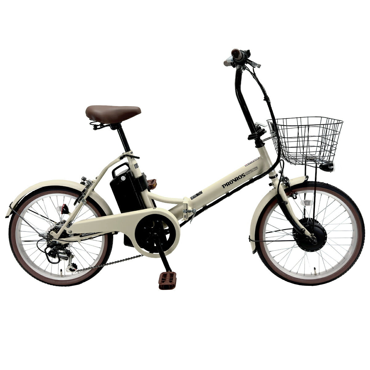 折りたたみ電動アシスト自転車20インチ P-206E