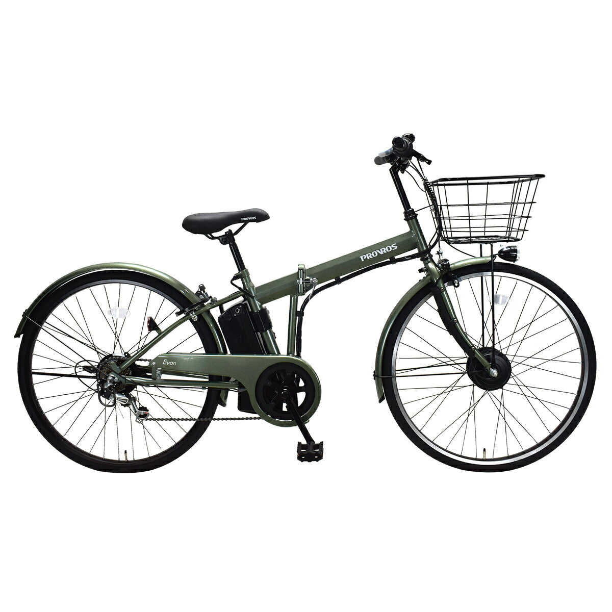 Evan 折りたたみ電動アシスト自転車 26インチ P-C266Epro