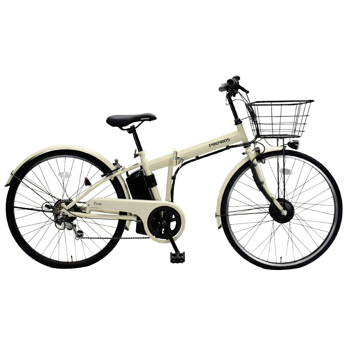 Evan 折りたたみ電動アシスト自転車 26インチ P-C266Epro
