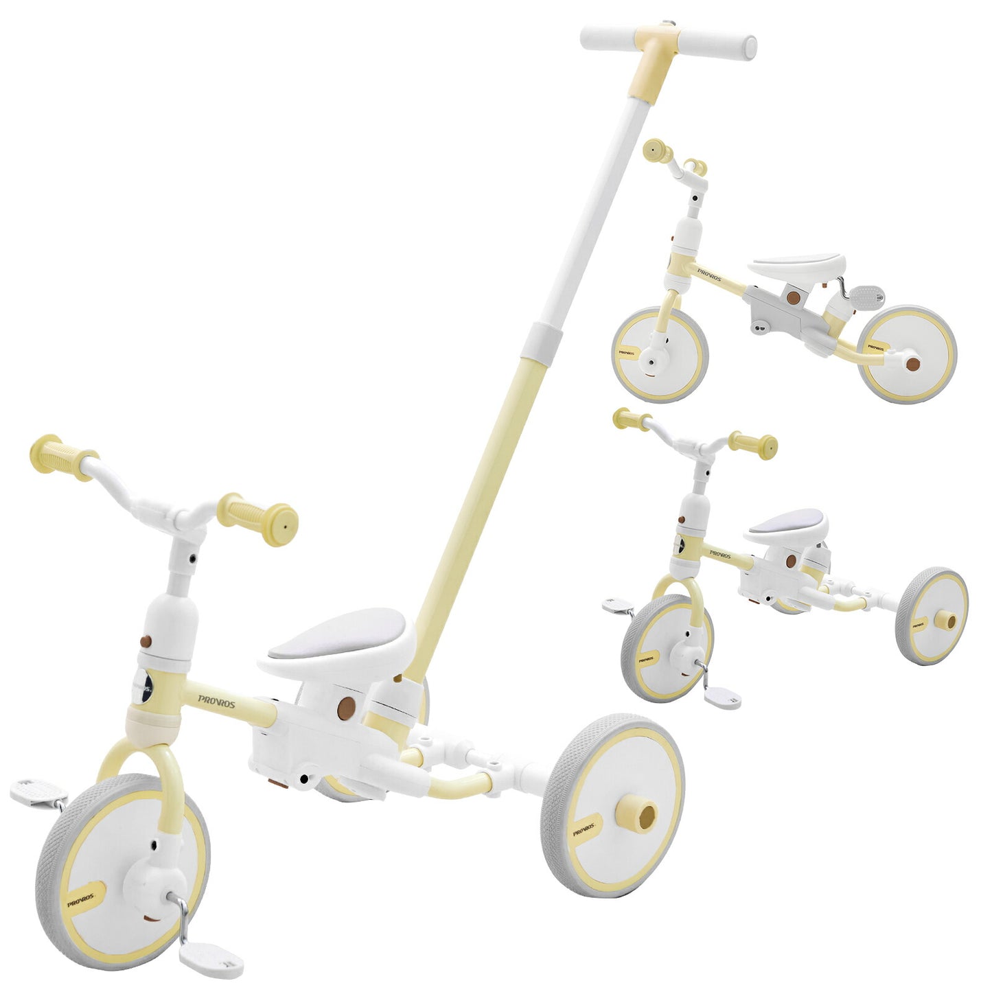 押手棒付き3Ways三輪車