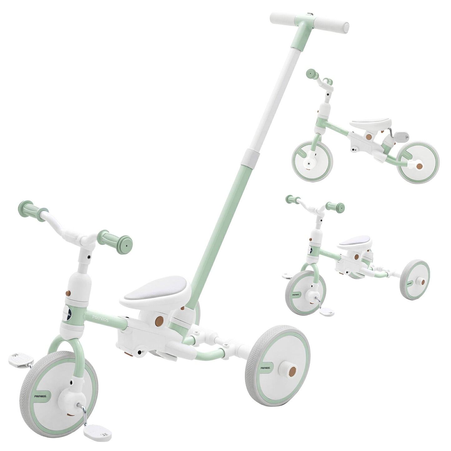 押手棒付き3Ways三輪車