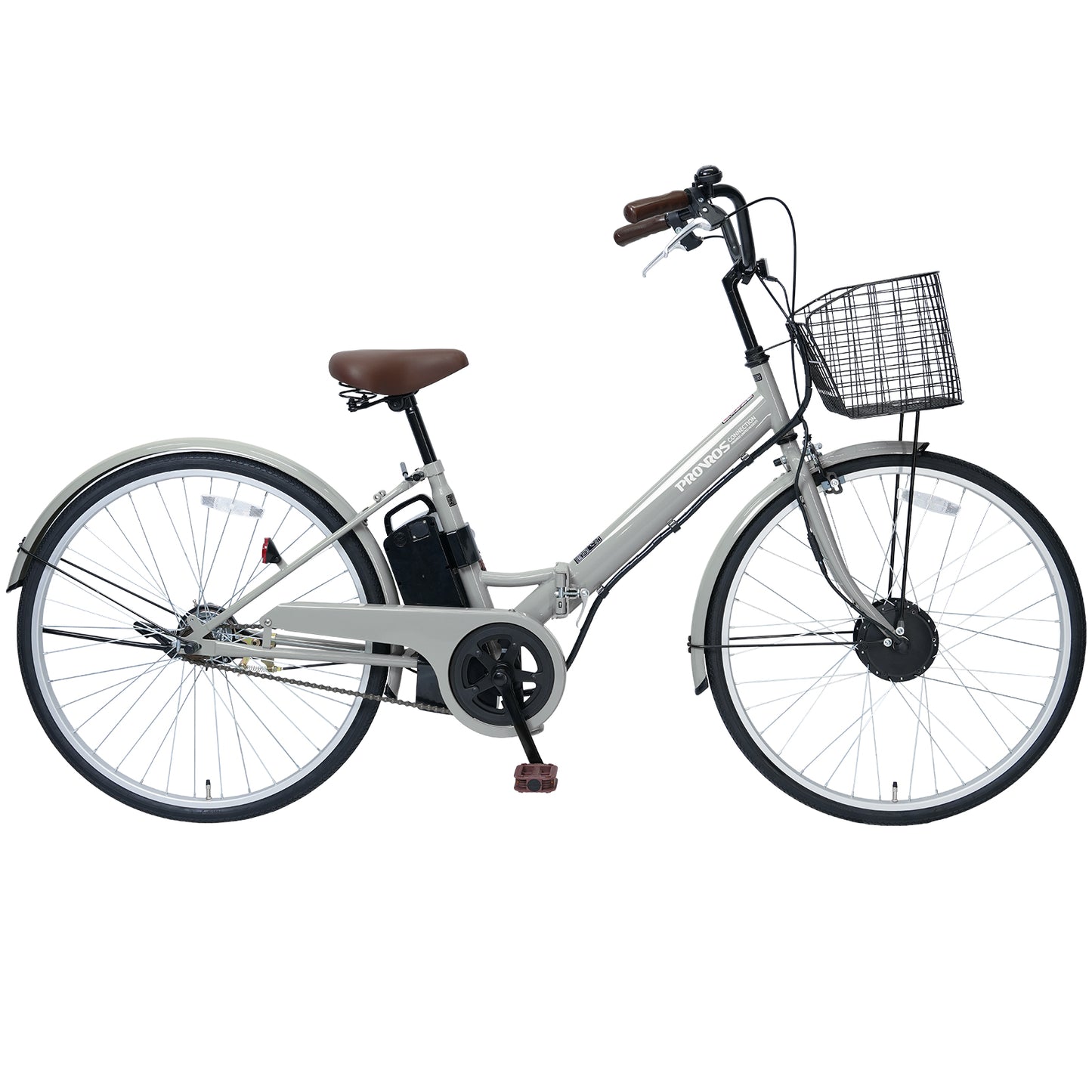 折りたたみ電動アシスト自転車26インチ P-261E