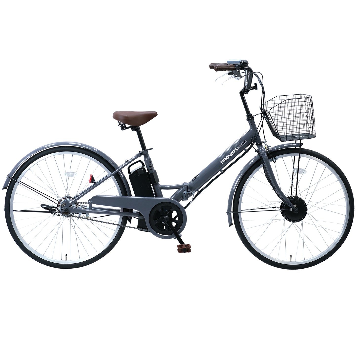 折りたたみ電動アシスト自転車26インチ P-261E
