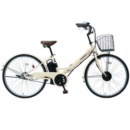 折りたたみ電動アシスト自転車26インチ P-261E