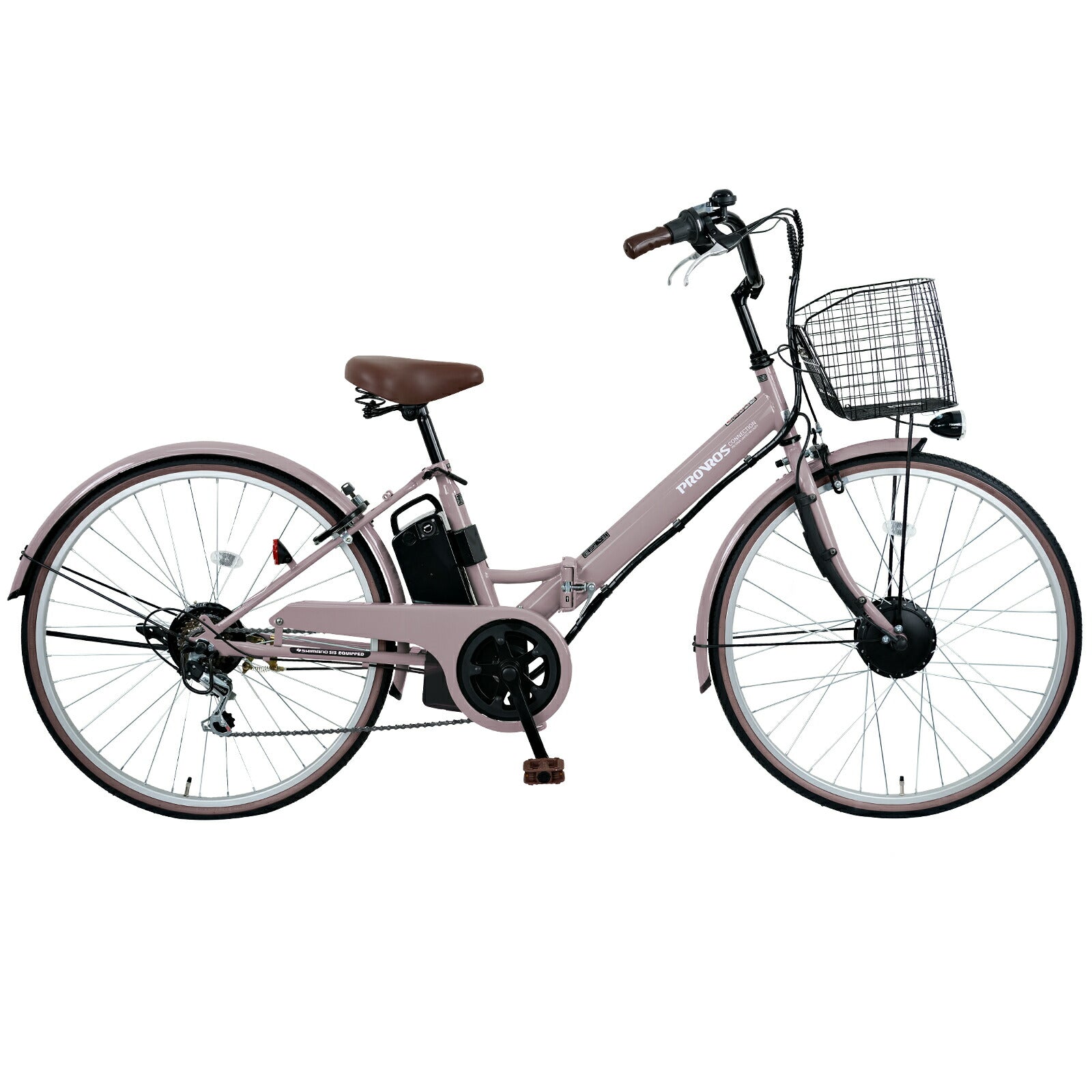 電動アシスト自転車 26インチ 折りたたみ シマノ6段変速 最大40km走行 