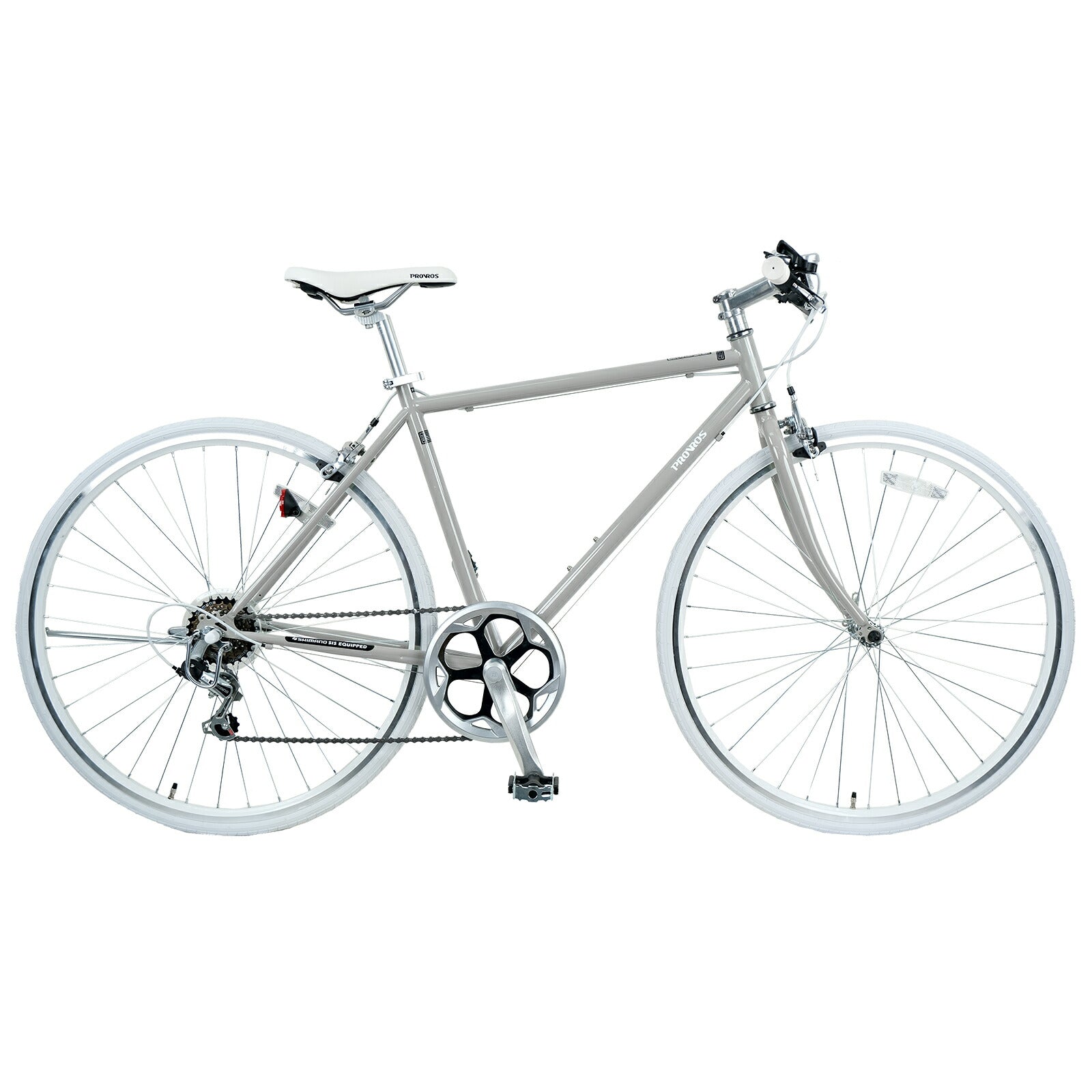 固定用自転車bike Pro PROVROS クロスバイク 自転車 26インチ シマノ6段変速ギア