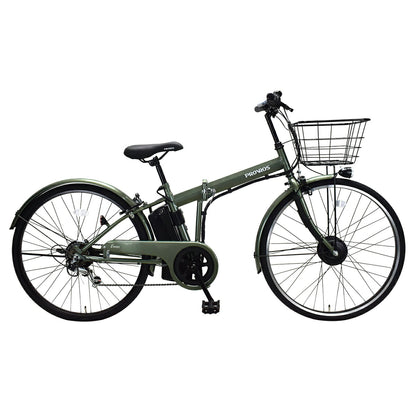Evan 折りたたみ電動アシスト自転車 26インチ P-C266Epro