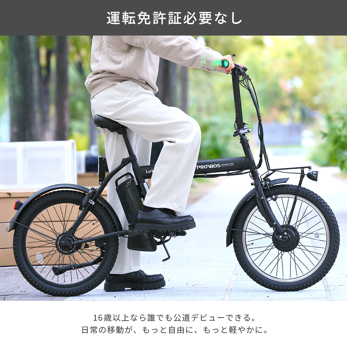 Lark 特定小型原動機付自転車 20インチ P-MCE20F – PROVROS公式