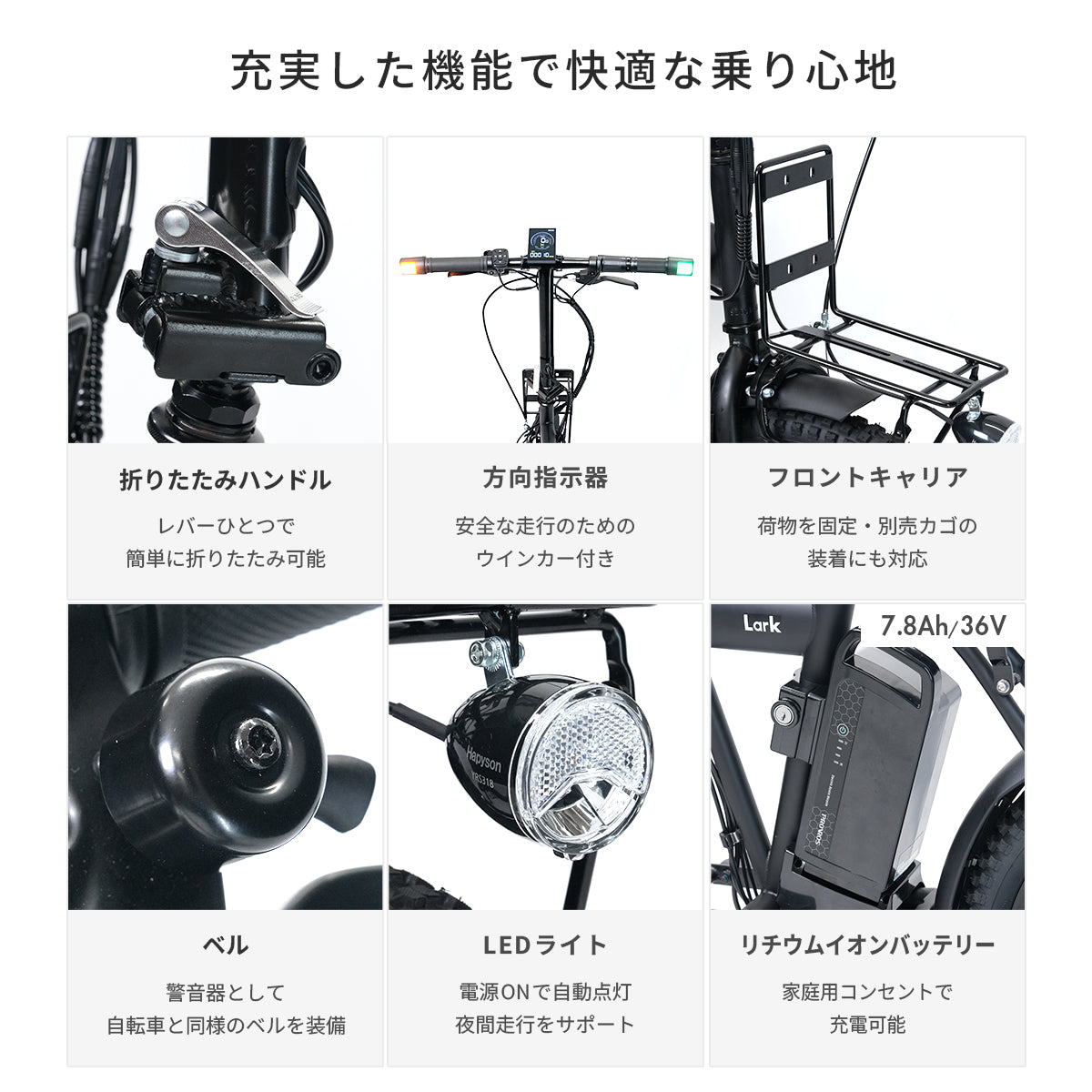 Lark 特定小型原動機付自転車 20インチ P-MCE20F – PROVROS公式