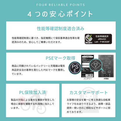 Lark 特定小型原動機付自転車 20インチ P-MCE20F