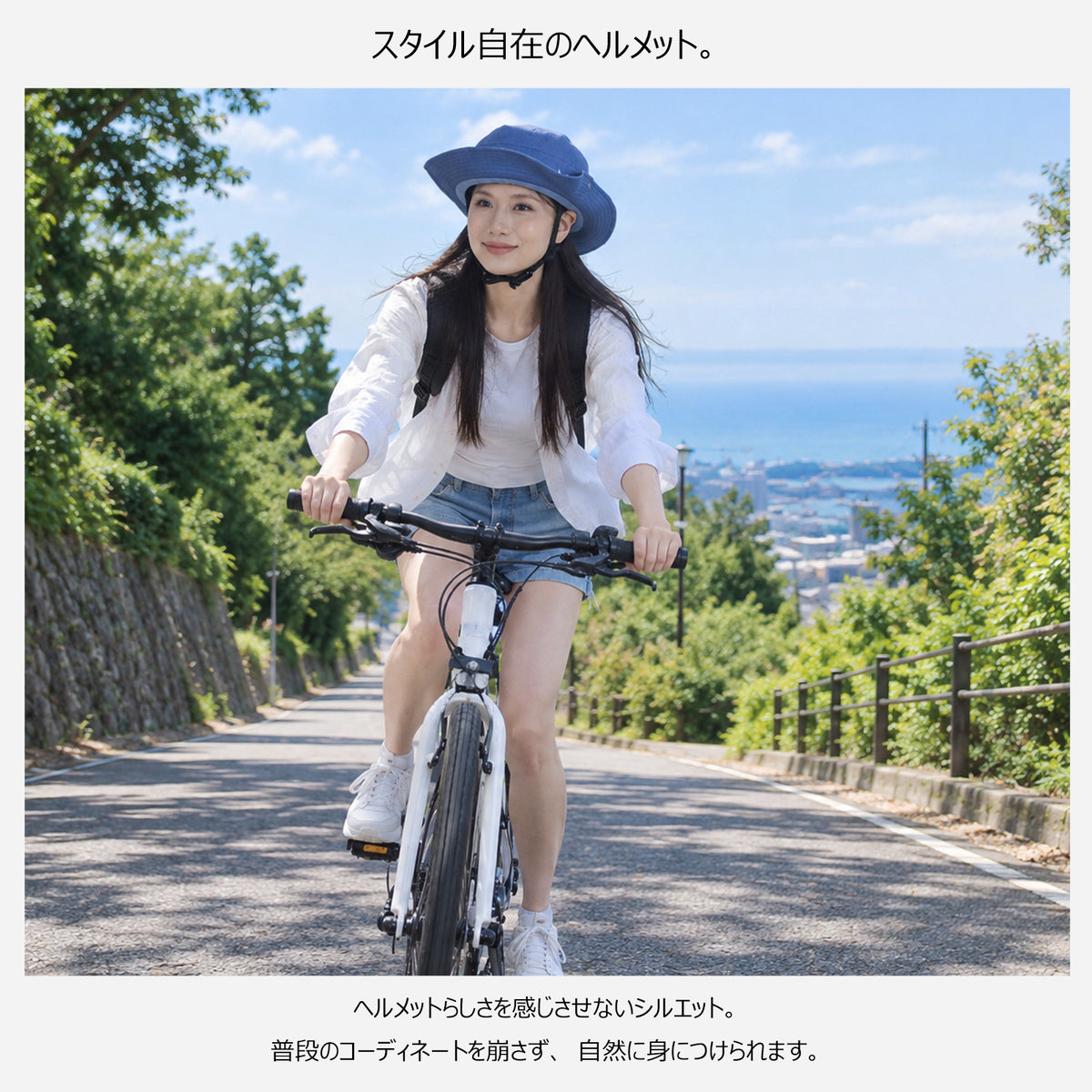 ハット型 自転車ヘルメット VH-003